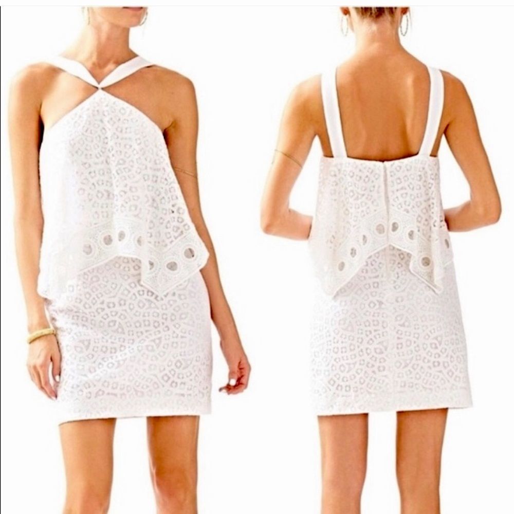 Lilly Pulitzer Pearson White Lace Dress size 00